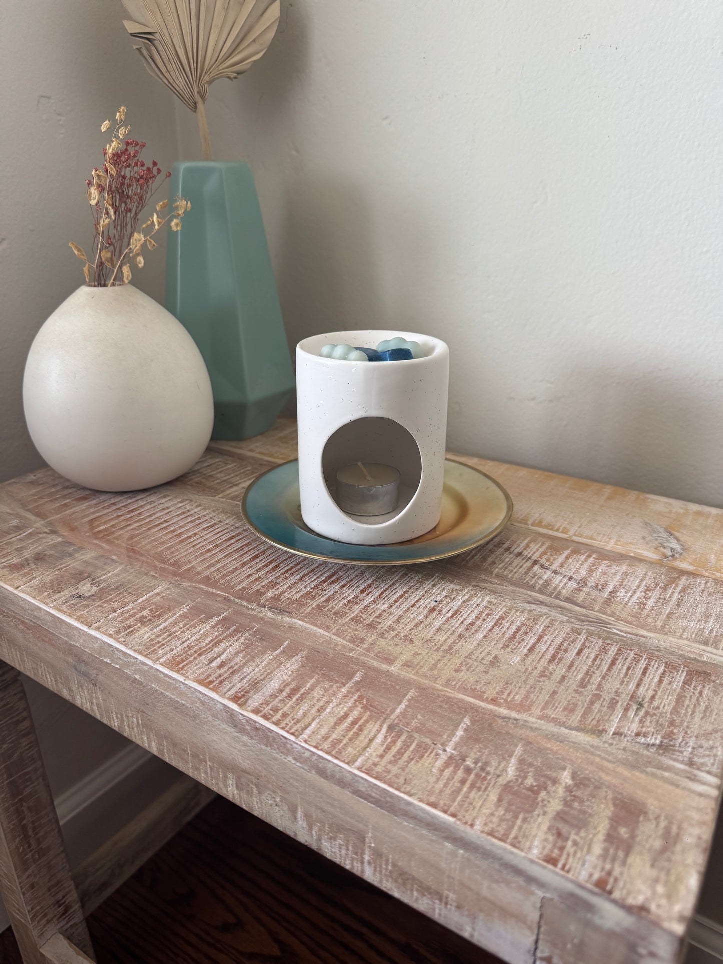 Minimalist Speckled Ceramic Wax Melt warmer