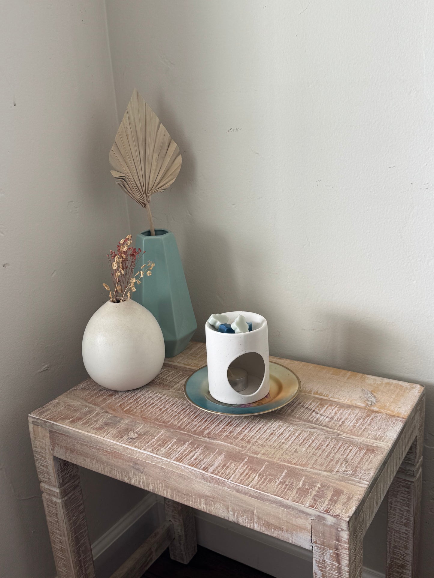 Minimalist Speckled Ceramic Wax Melt warmer