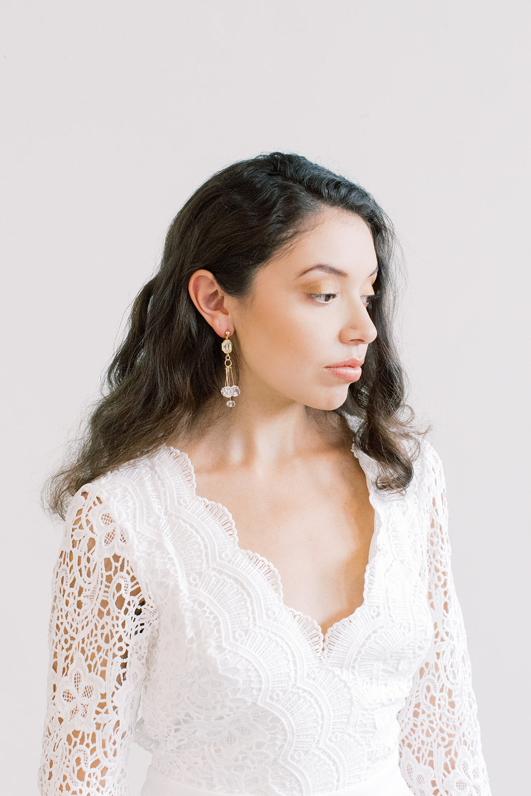 Swarovski Crystal Bauble Earrings