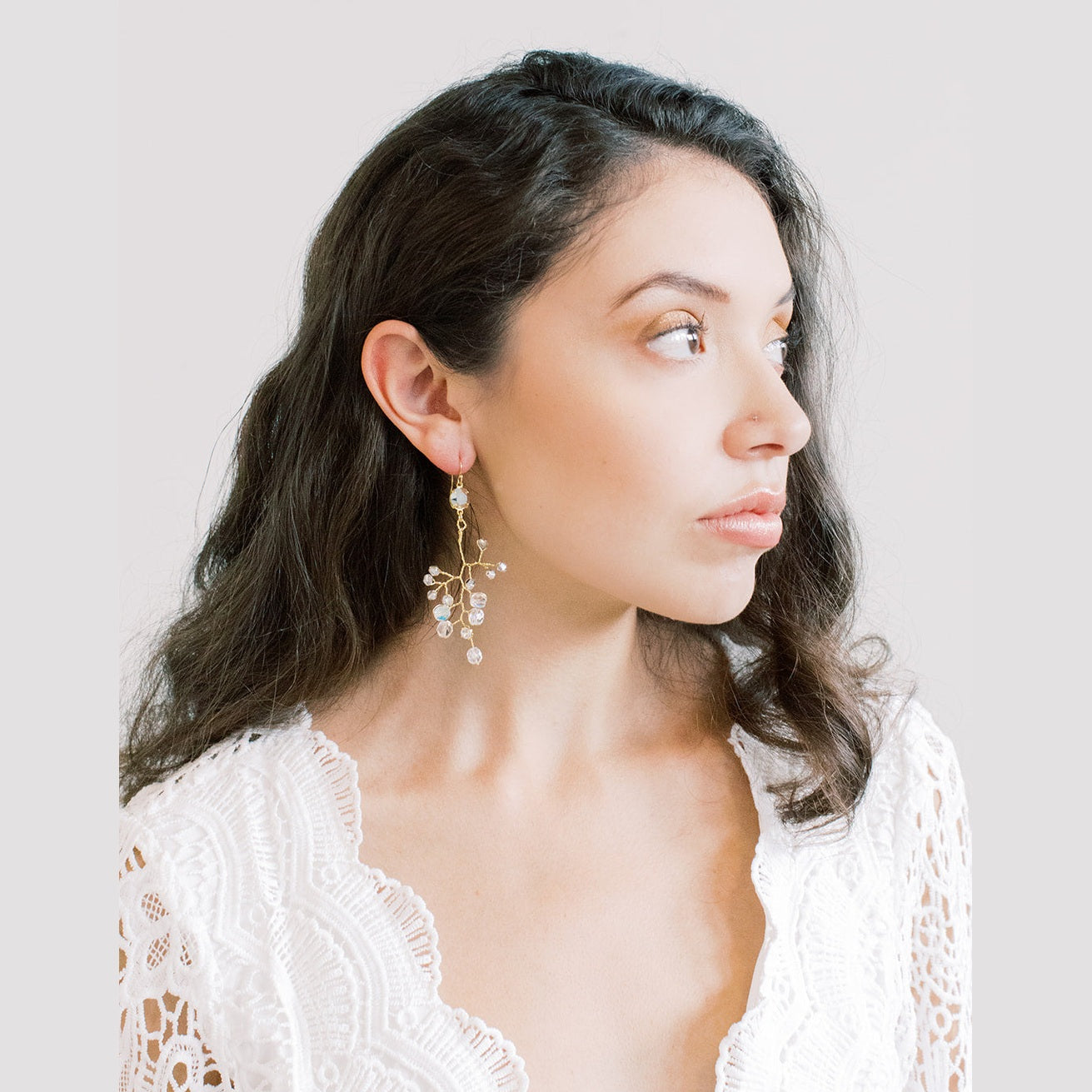 Swarovski Vine Statement Earrings