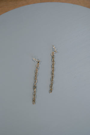 Eve - Simple Gold Chain Earrings
