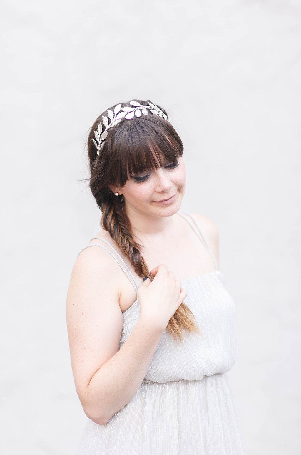 silver leaf crown