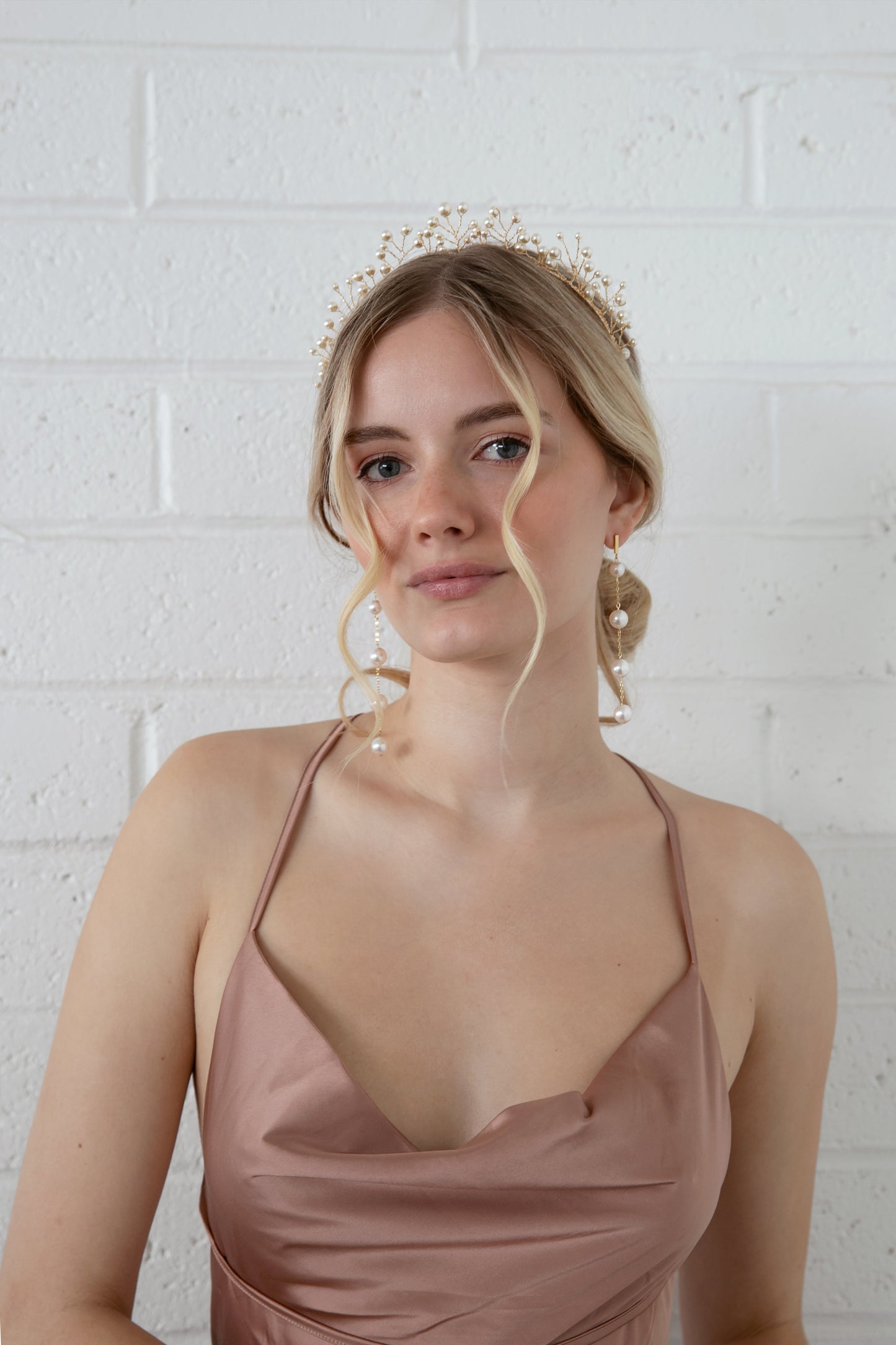 Madeline - Pearl Branch Crown, headband, Tiara