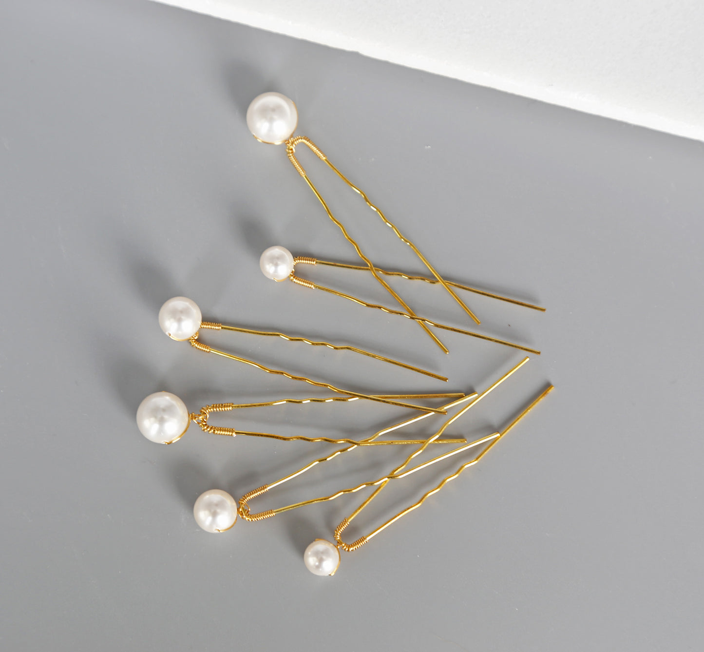 Simple Pearl Hair Sticks, Hairpins, Swarovski, Hairpiece, Wedding Accessory, Bridal, Hair Clip, Hair Accessories, Bridal Head Piece, Gold Comb