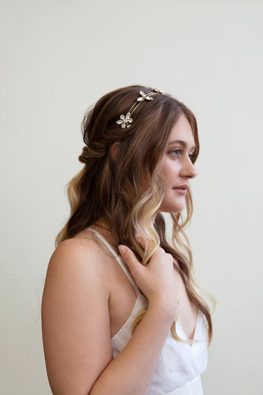 Rena - Sparkling Swarovski Headband, tiara