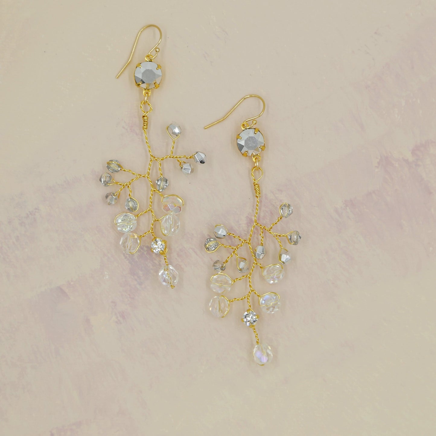 Swarovski Vine Statement Earrings