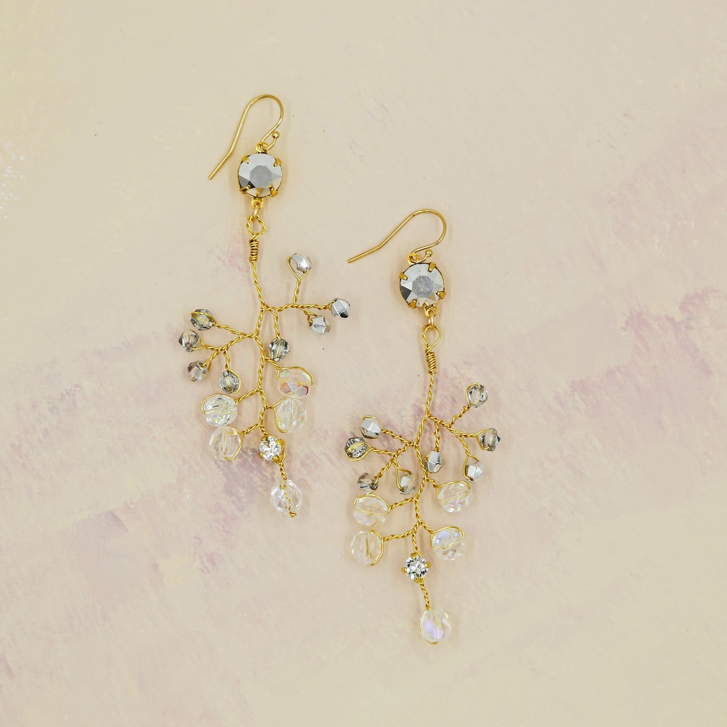 Swarovski Vine Statement Earrings