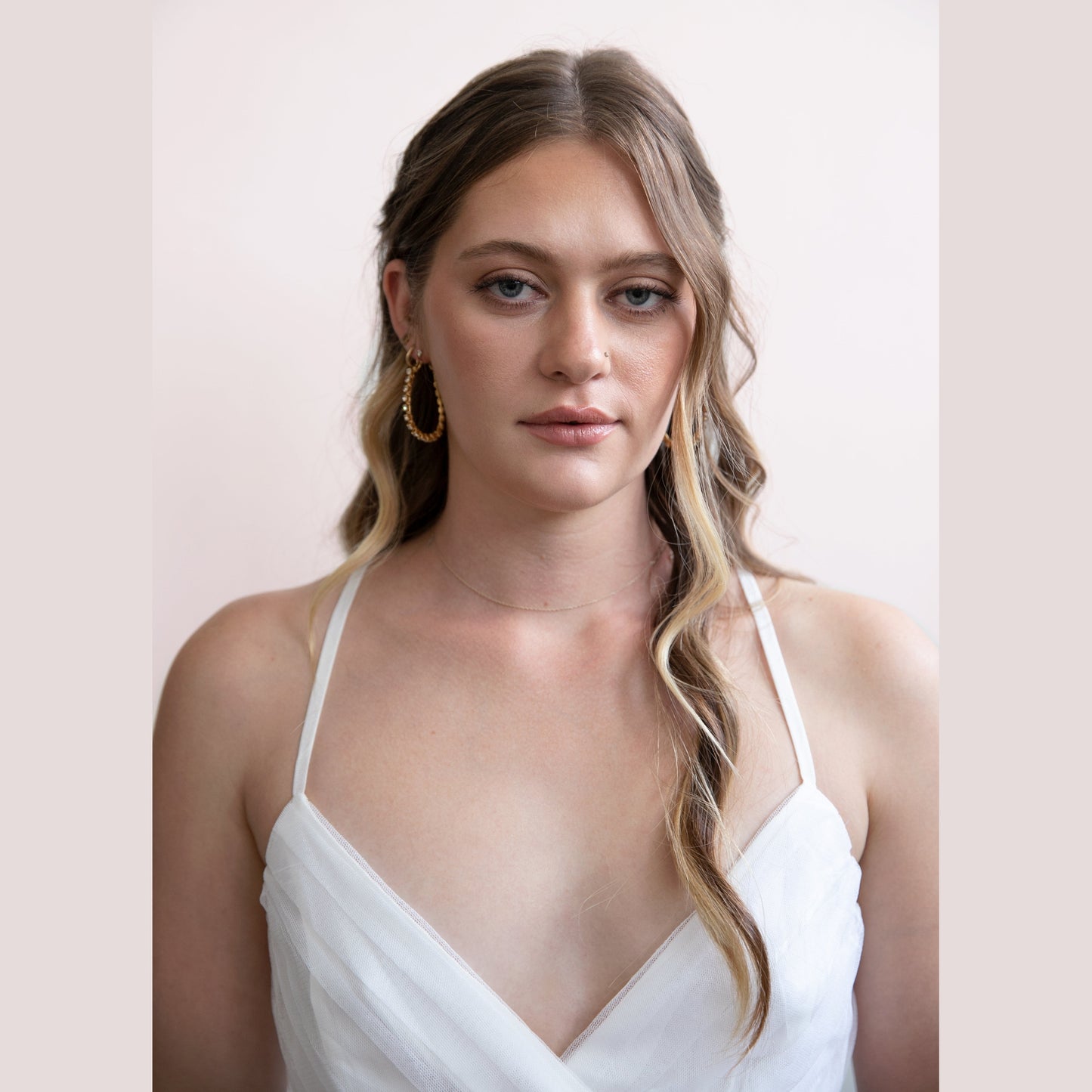 Bette - Swarovski Infinity Hoop Statement Earrings