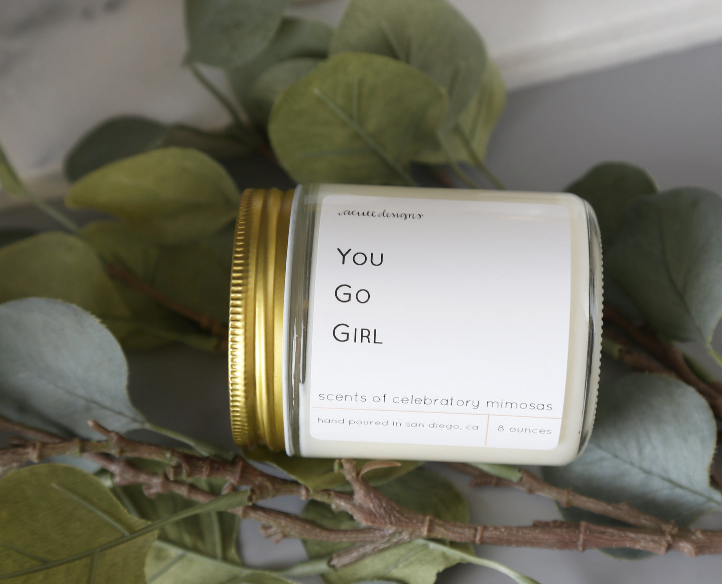 You Go Girl - Motivational Candles