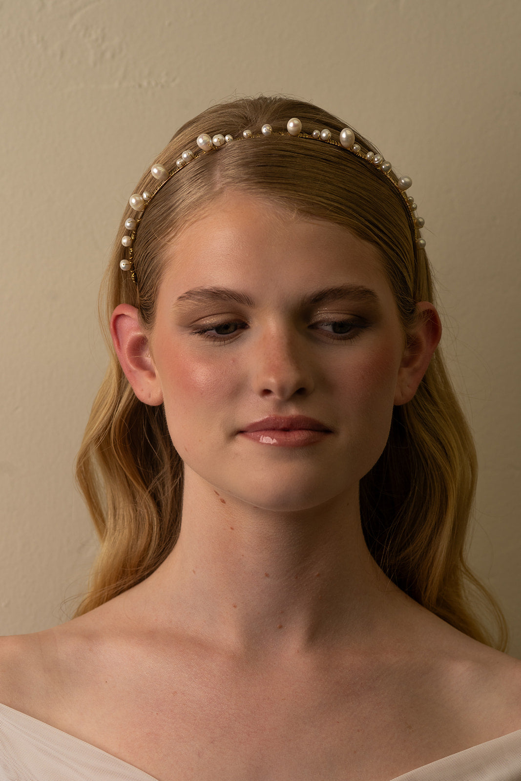 Freshwater Pearl Bridal Headband – Wedding Hair Piece