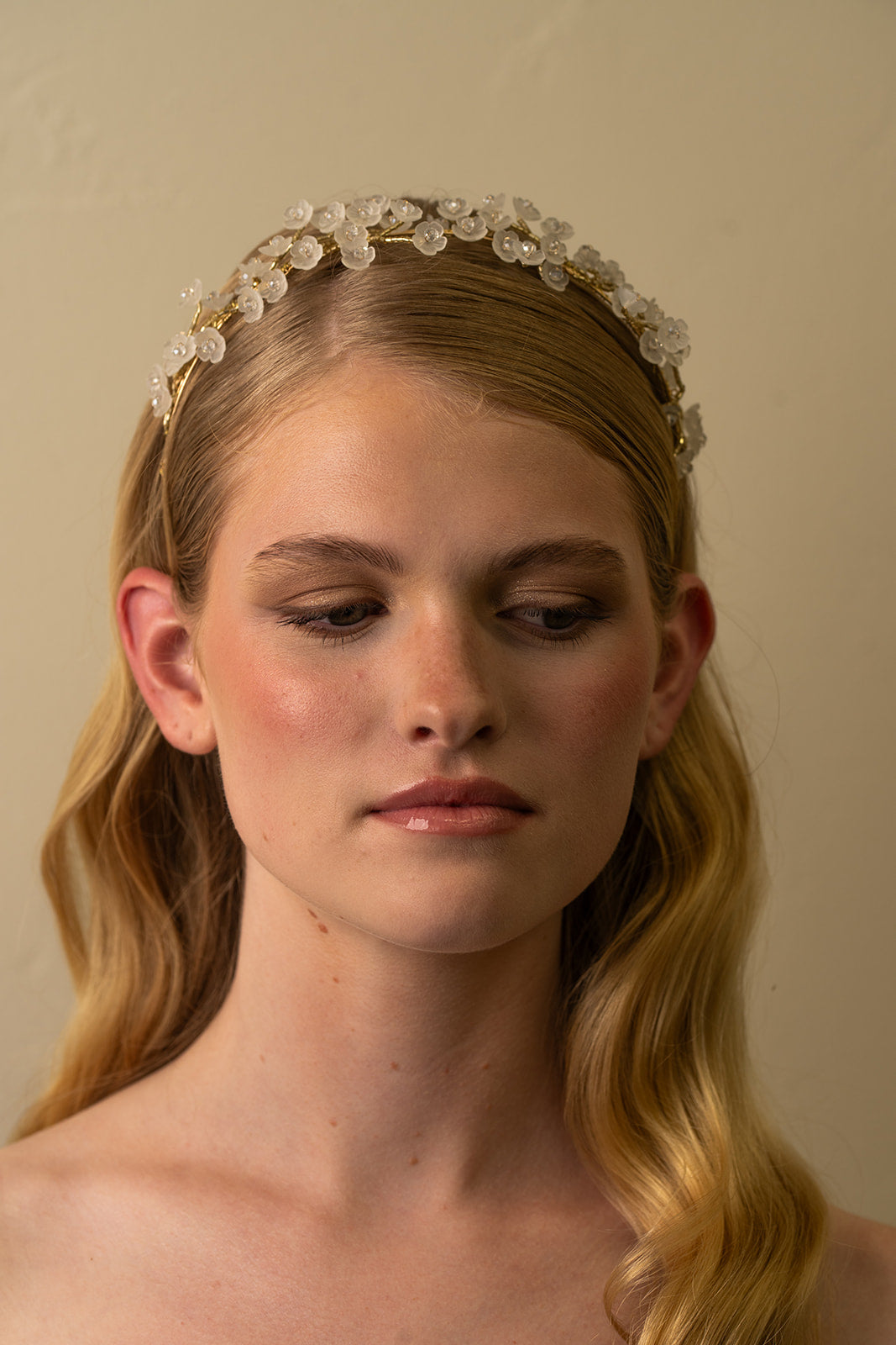 Delicate Flower Vine Crown – Bridal Wedding Hair Piece