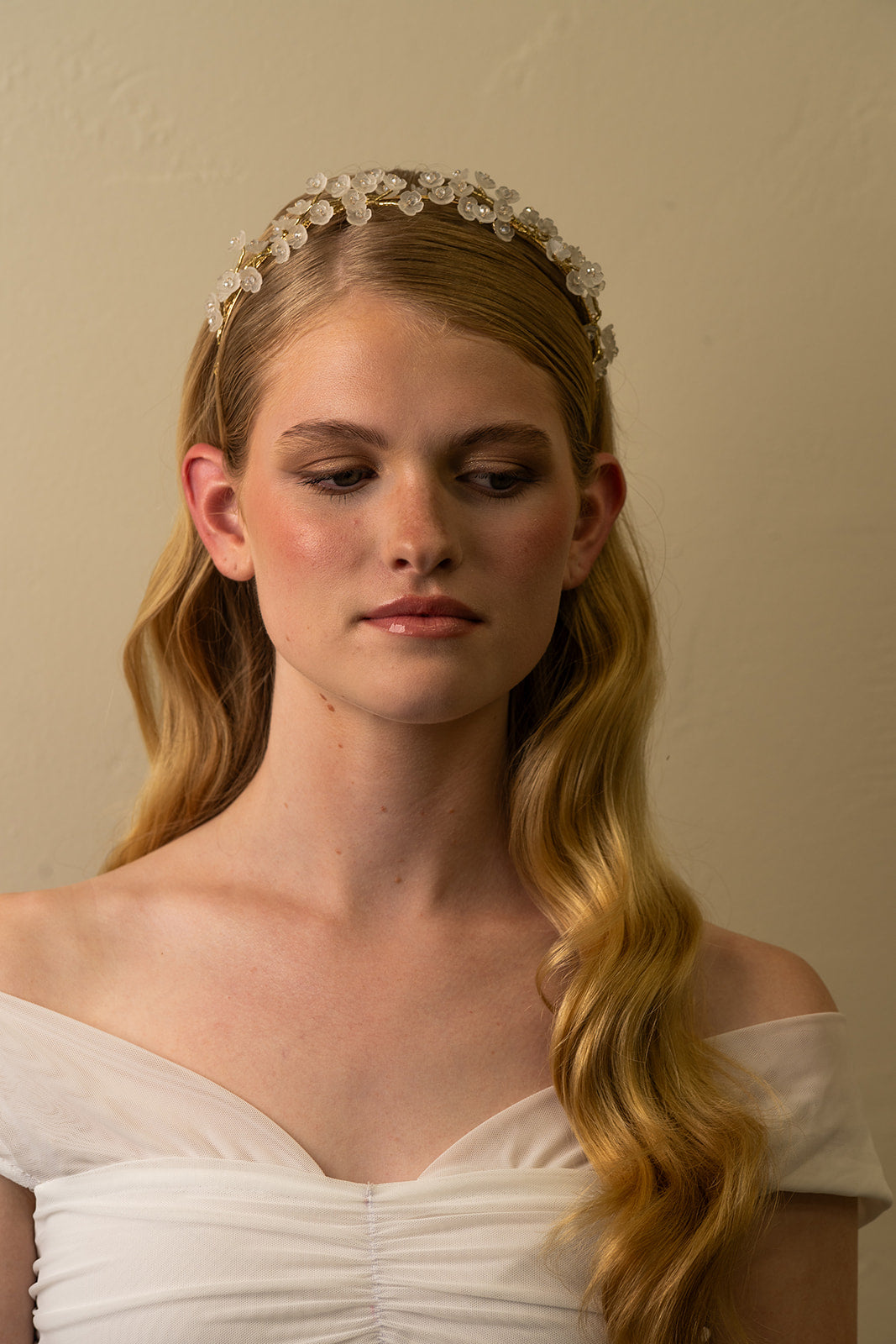 Delicate Flower Vine Crown – Bridal Wedding Hair Piece