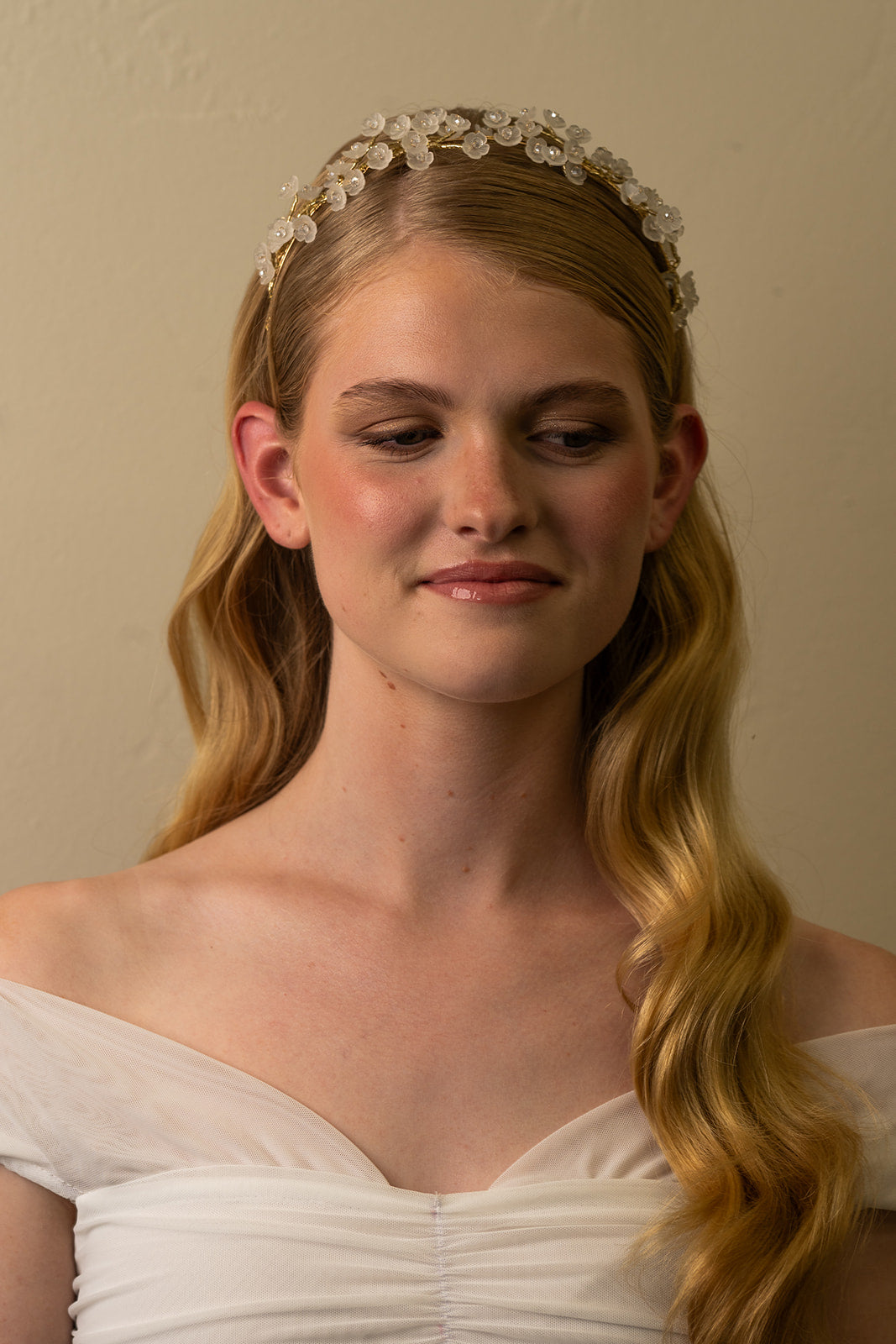 Delicate Flower Vine Crown – Bridal Wedding Hair Piece