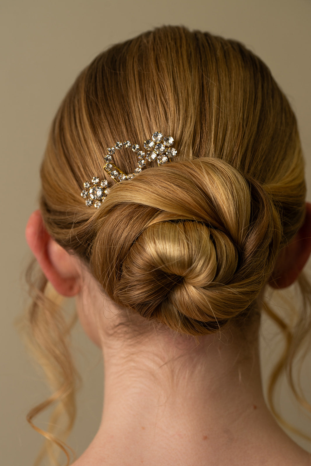 Set of three sparkling hairpins - Bridal hair pice, wedding hair piece, barrettes