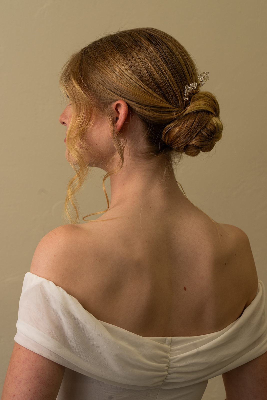 Delicate Beaded Comb - Bridal hair pice, wedding hair piece, barrettes