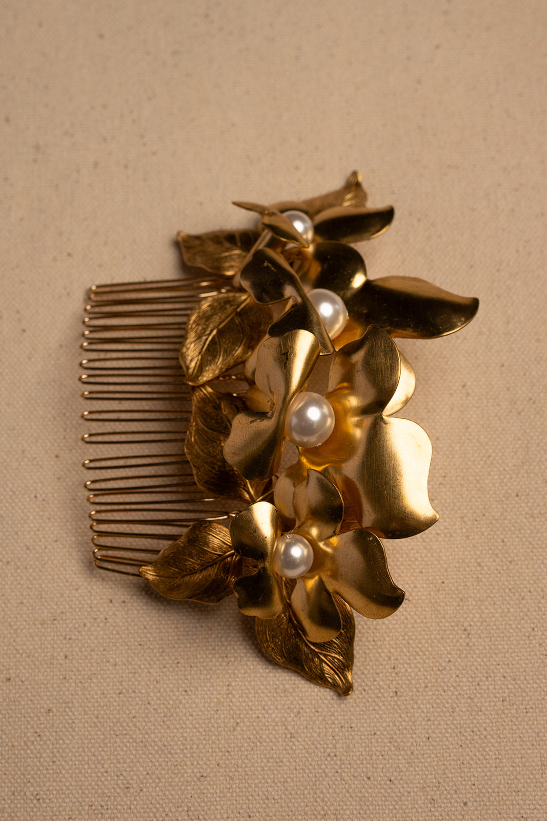 Orchid Flower Comb - Set of Two, Bridal hair pice, wedding hair piece, barrettes
