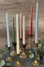 Set of Four Classic Taper Candles, decor, holiday