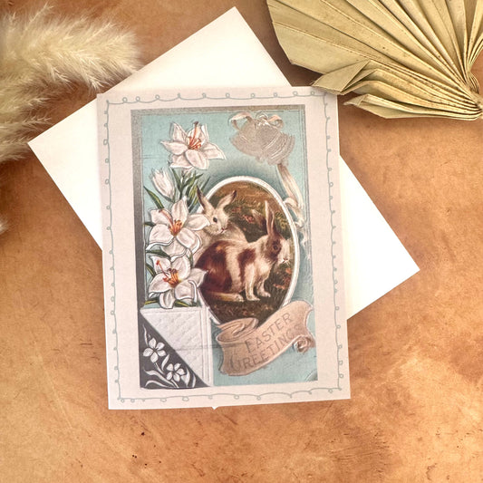 Easter Greetings Vintage Card