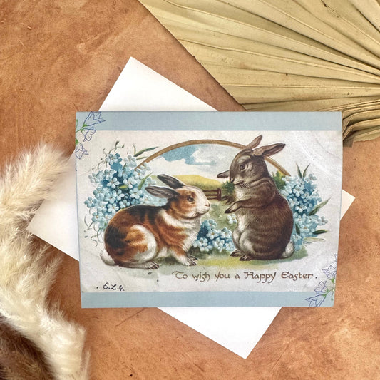 Happy Easter Vintage Greeting Card