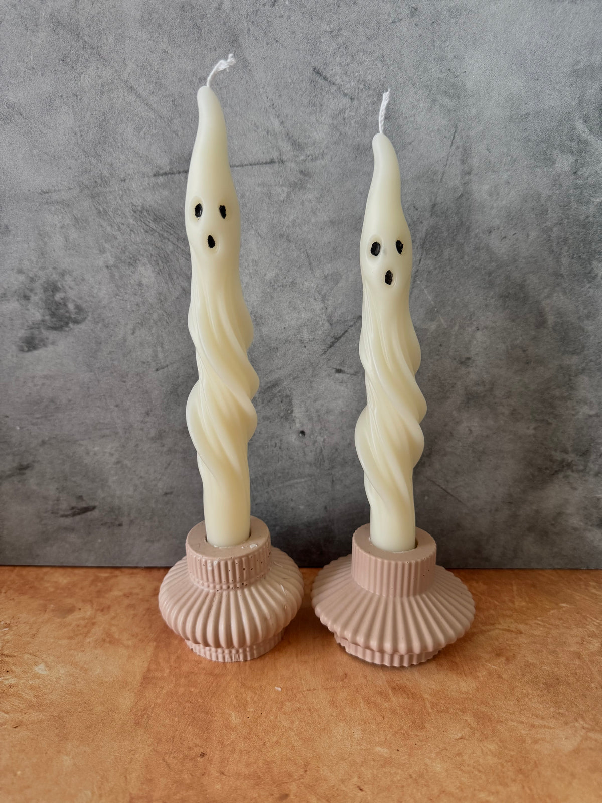 Ghost Taper Candles, Halloween Decor