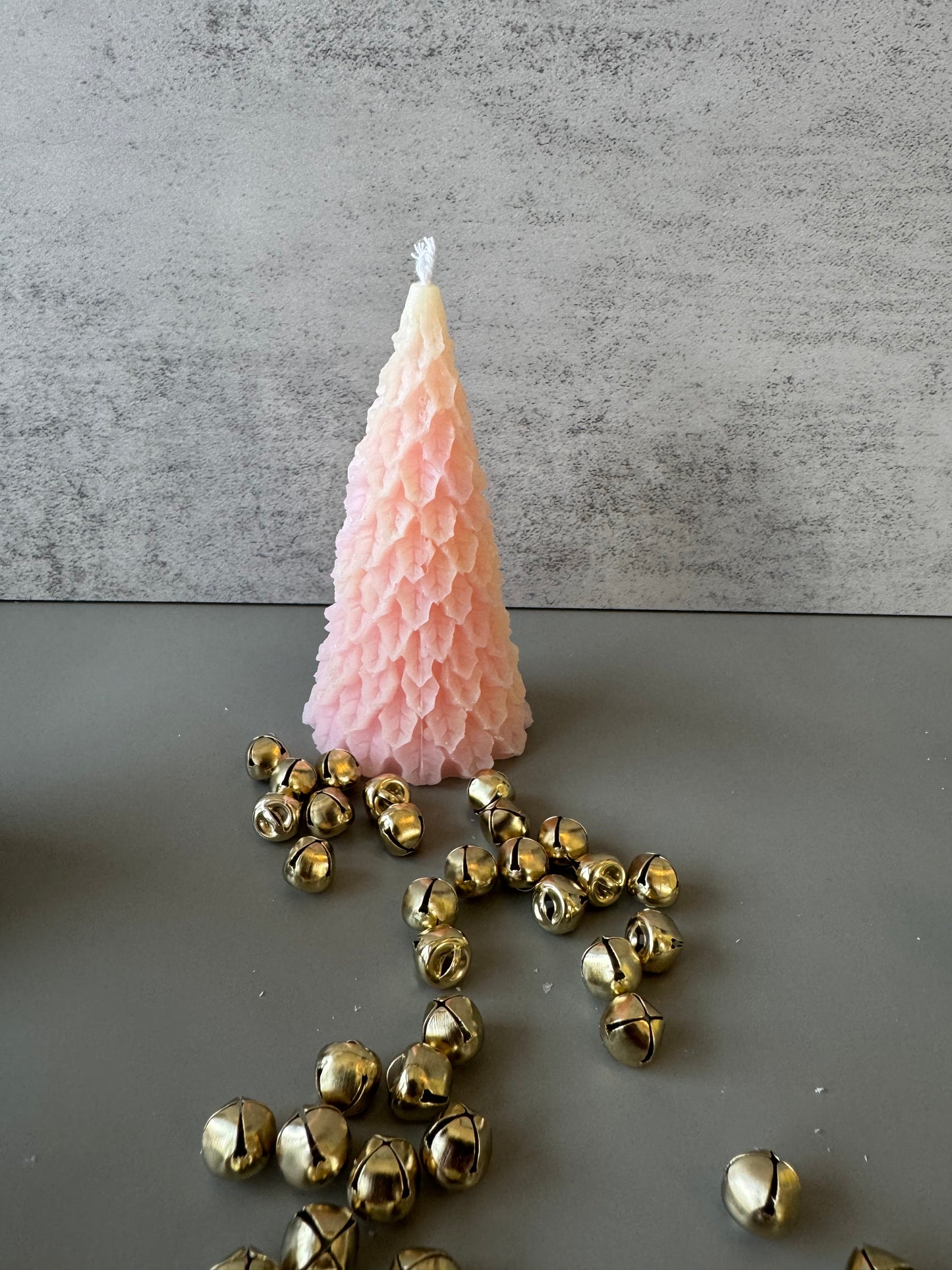 Frosty Retro Style Holiday Tree Candles, Decor, Christmas, Candlesticks, decor, gift, table scape, Taper Candle, novelty holiday decor