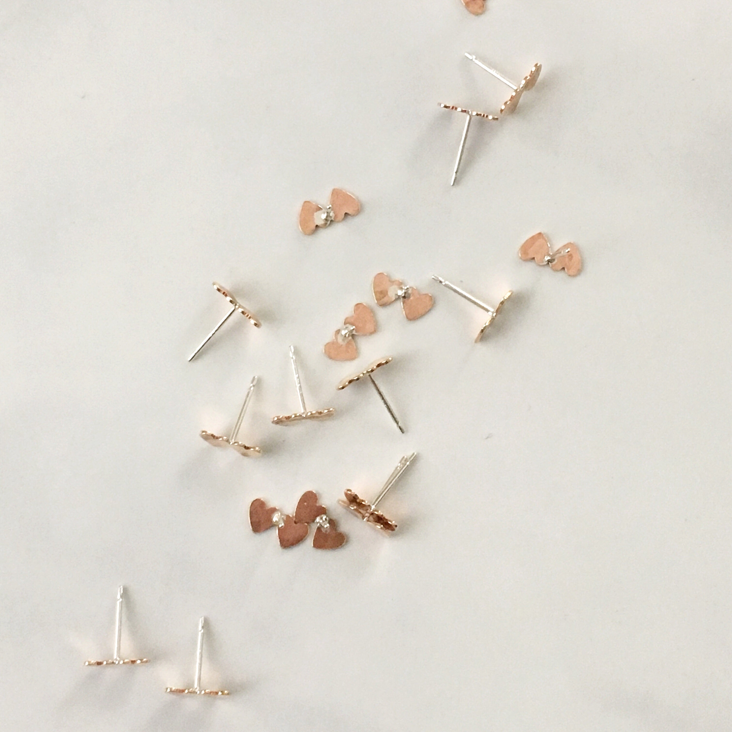 heart studs