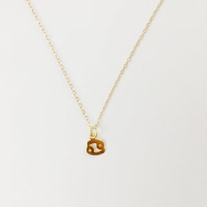 cancer zodiac necklace