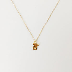 taurus horoscope zodiac necklace