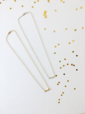 infinity necklace