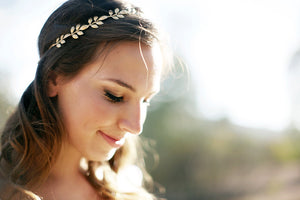 gold bridal hair accessories 