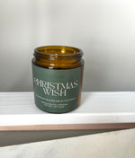 Christmas Wish Candle -  Scented Holiday Candle, Scents of frasier fir and cinamon