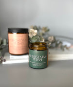 Christmas Wish Candle -  Scented Holiday Candle, Scents of frasier fir and cinamon