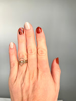 Minimalist Gold Fill Rings, Stacking Rings, Sparkle Rings, Simple Boho Gold Jewelry