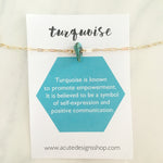 healing crystal necklace