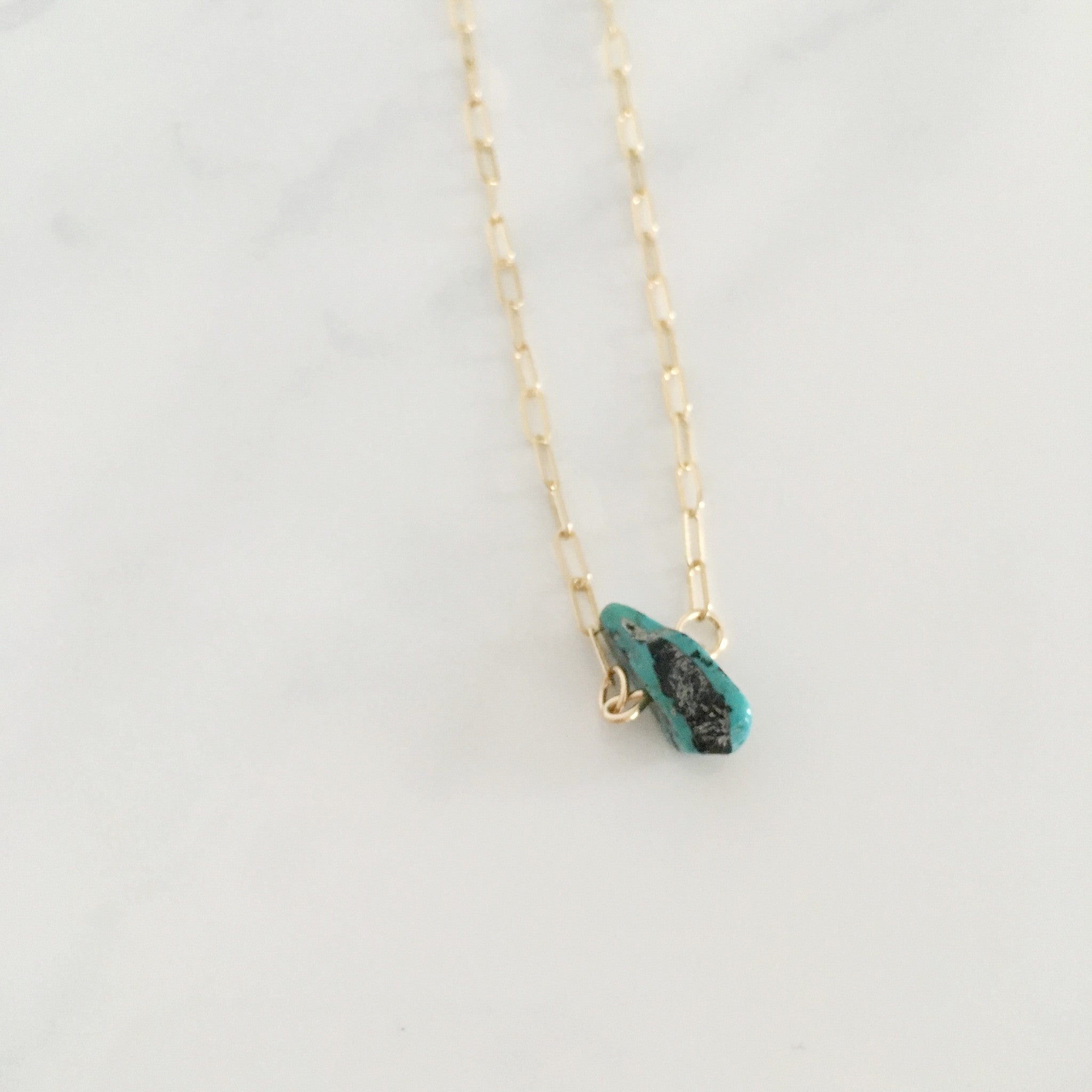 Turquoise Healing Crystal Necklace healing gemstone december