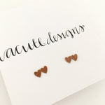 heart earrings