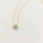 jade healing crystal necklace