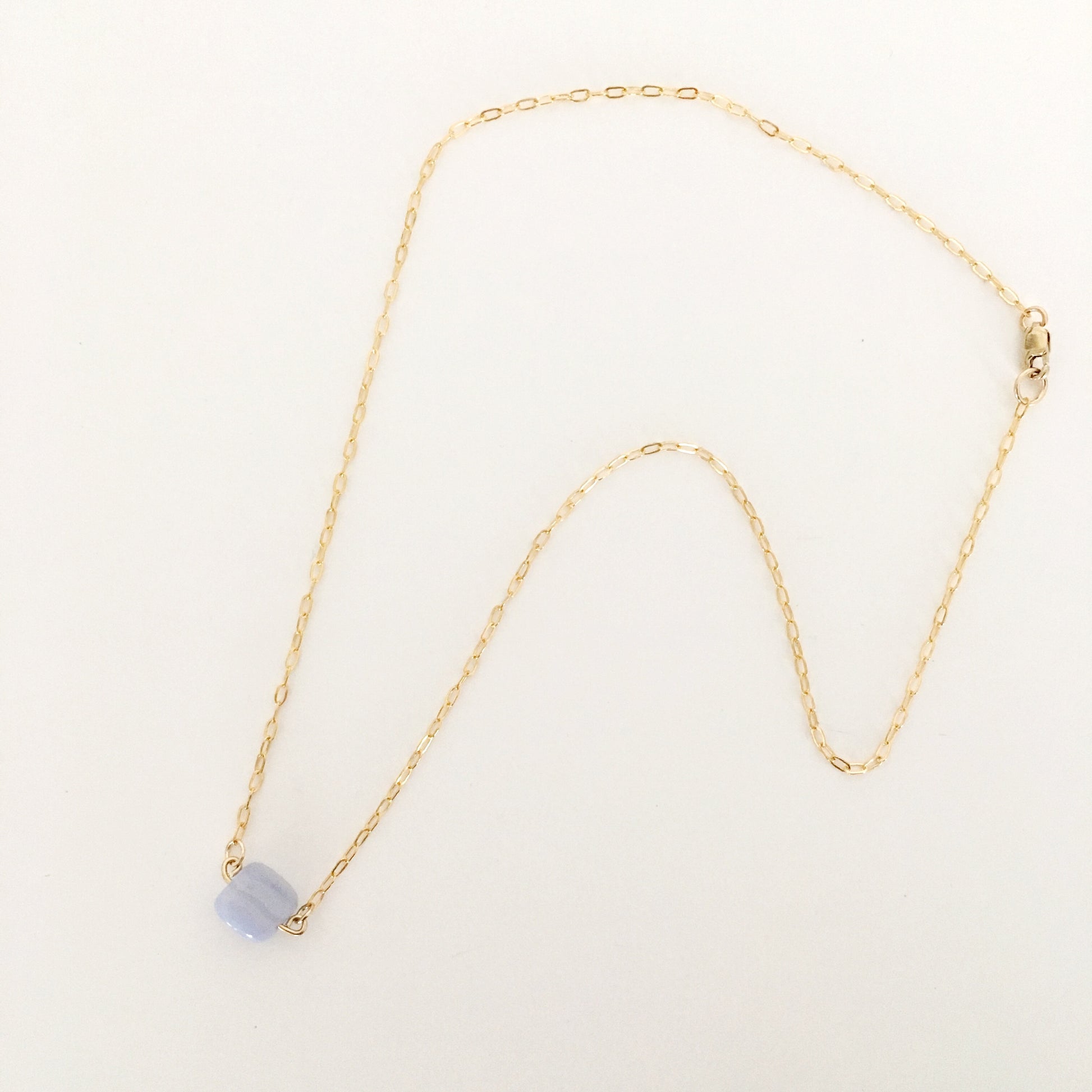 blue lace agate healing crystal