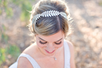 The Triple Goddess Headband - Silver or Golden Leaf