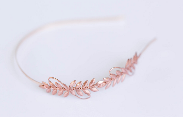 rose gold headband