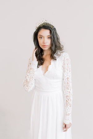 Dazzling Swarovski Crystal Crown