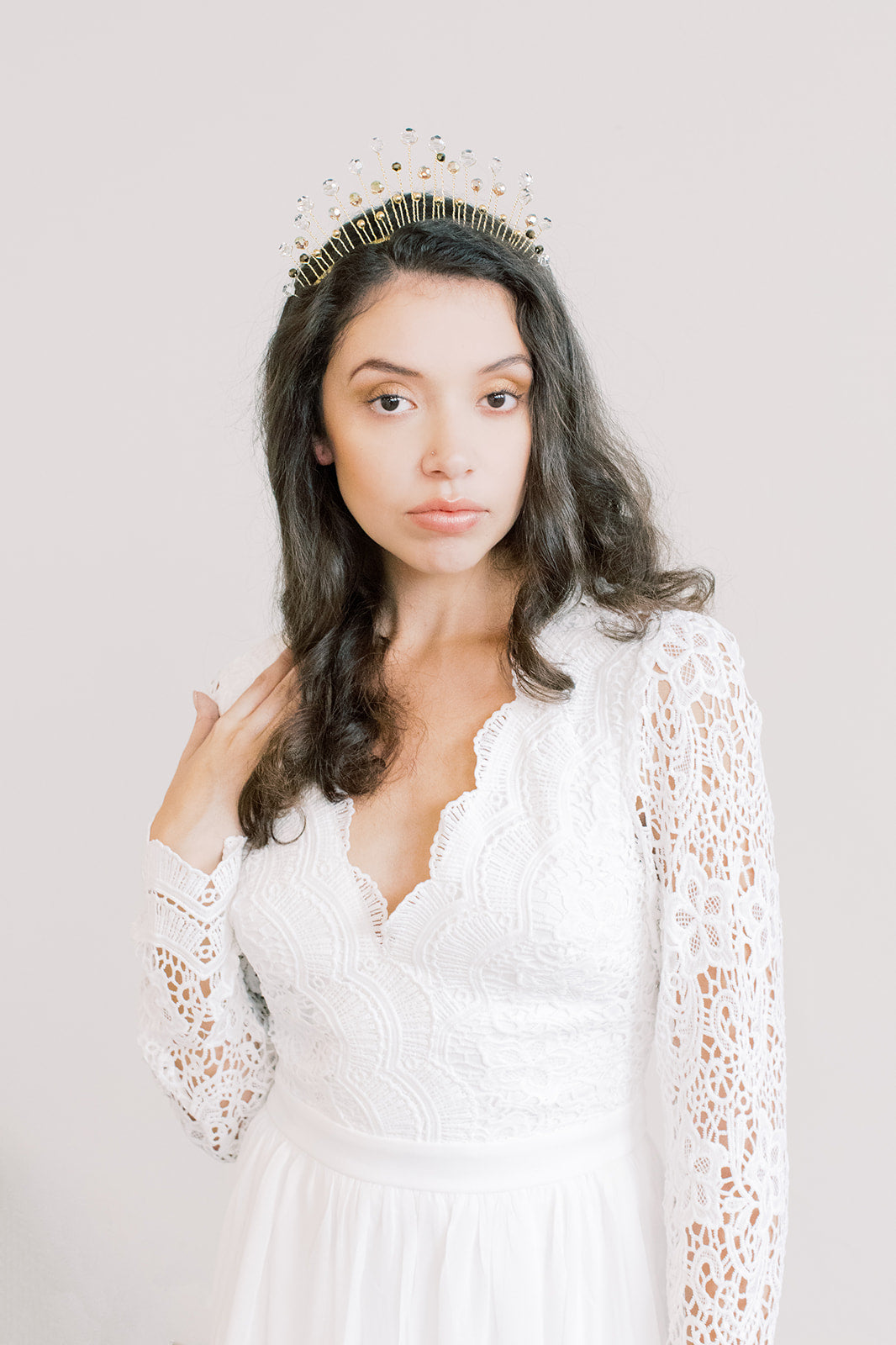 Dazzling Swarovski Crystal Crown