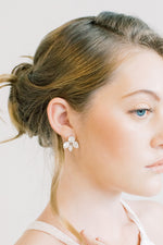 Swarovski Cluster Statement Stud Earrings