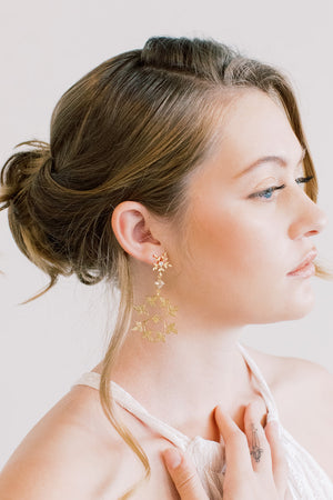 Laurel Vine Statement Earrings