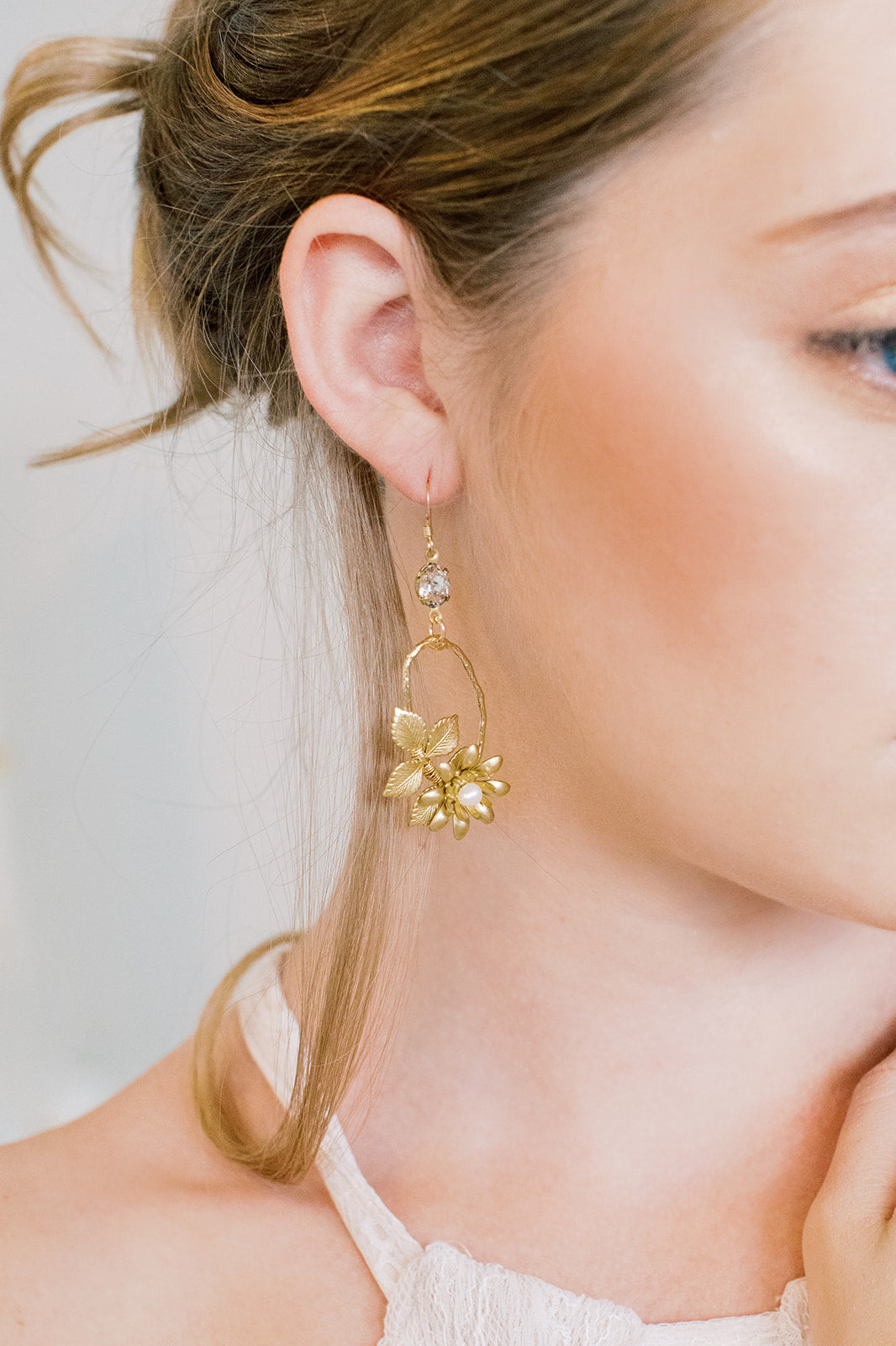 Woodland Floral Statement Earrings