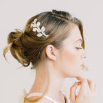 Leaves and Twigs Bridal Comb - Bridal Boho Comb, wedding hair piece