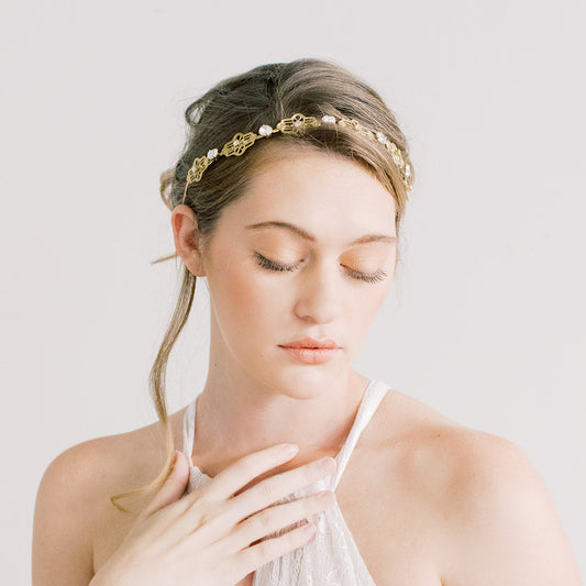 Art Deco Swarovski Crown