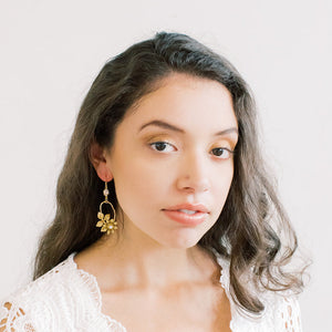 Woodland Floral Statement Earrings