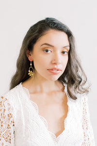Woodland Floral Statement Earrings