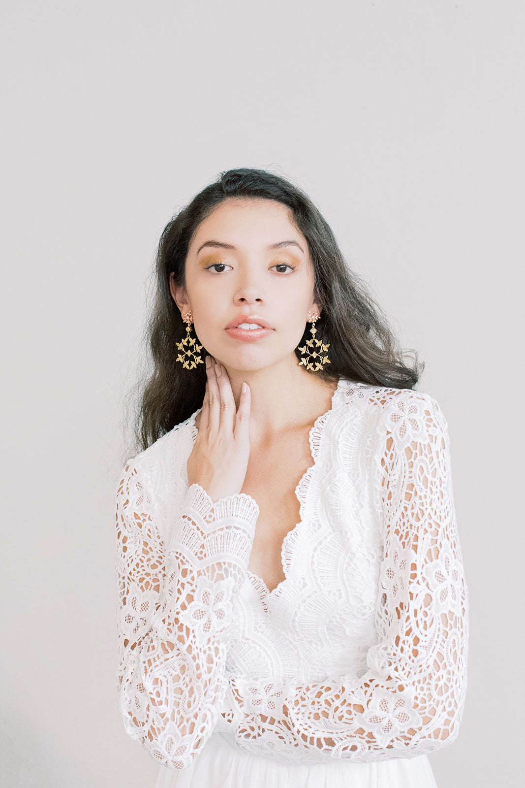 Laurel Vine Statement Earrings